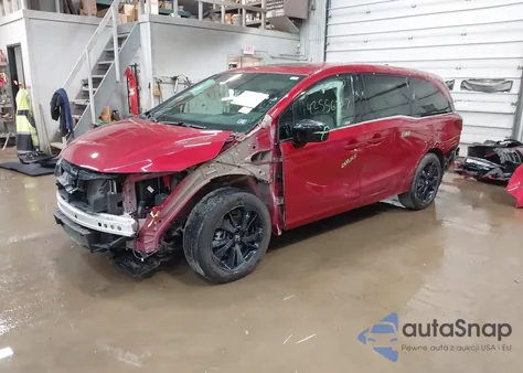 2023 Honda Odyssey Sport from USA, damaged, VIN 5FNRL6H71PB033829